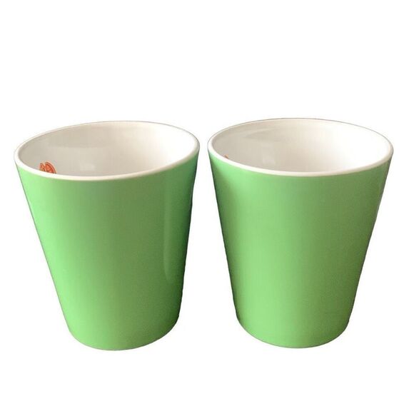 Vintage Lot Set of 2 1999 Kahlua Anything Goes Green Coffee Mug Cups - Picture 12 of 12